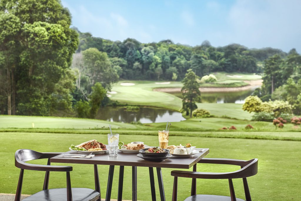 Golf Course at Best Time